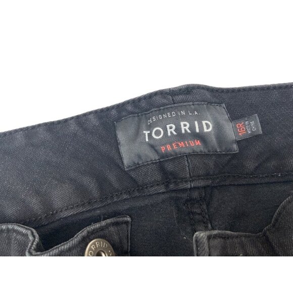 43. Torrid Lack With Lots of Zippers. Size 16R - Picture 3 of 4